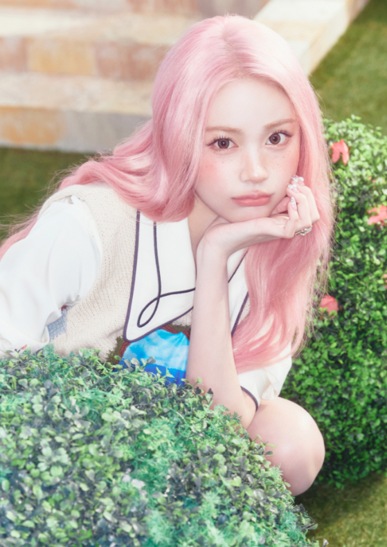 Carmen of Hearts2Hearts debuts pink hair in new concept photos.