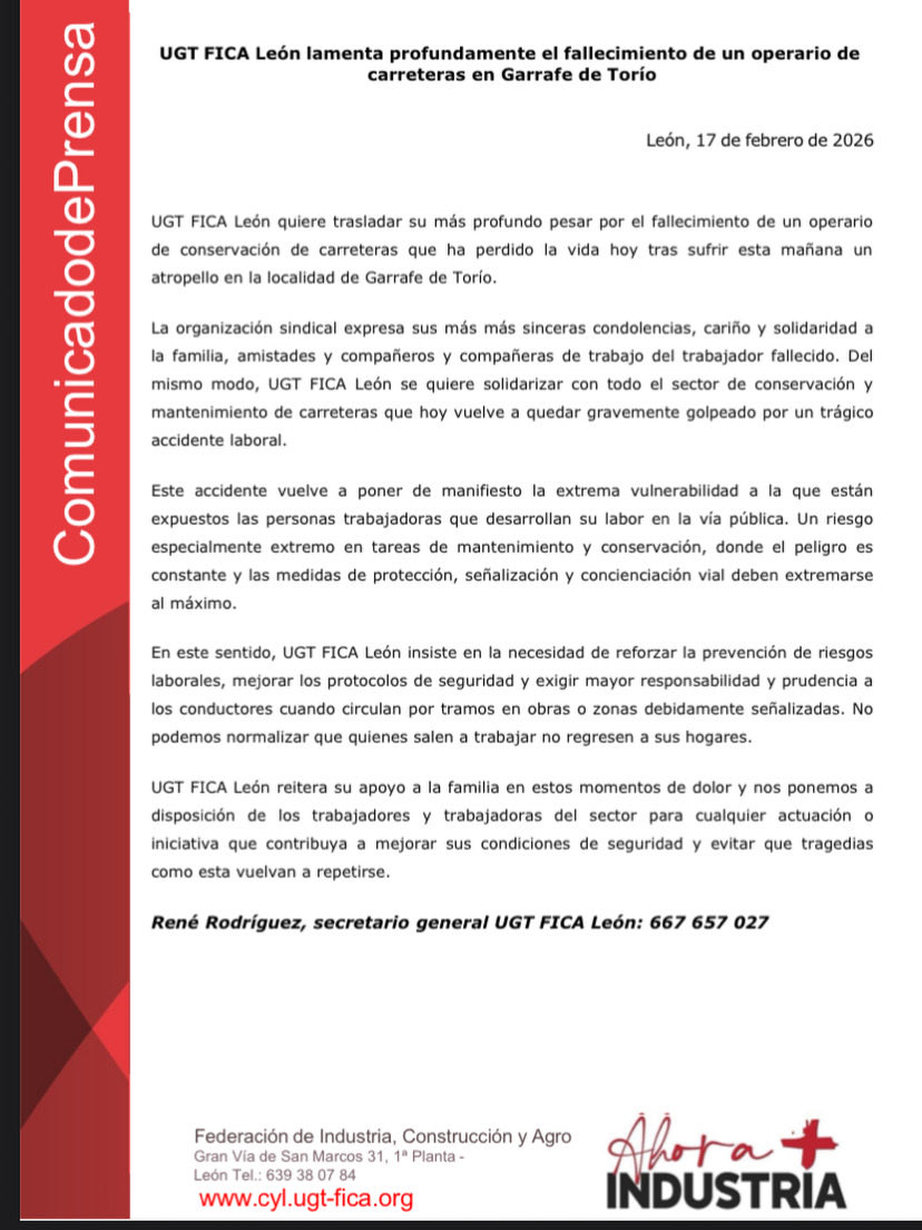 UGT León tweet media