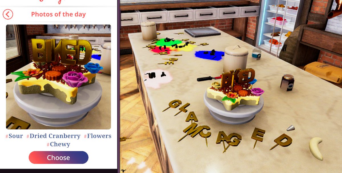 I guess I made a normal cake. Thank you. Wow!
Who likes bicycles!