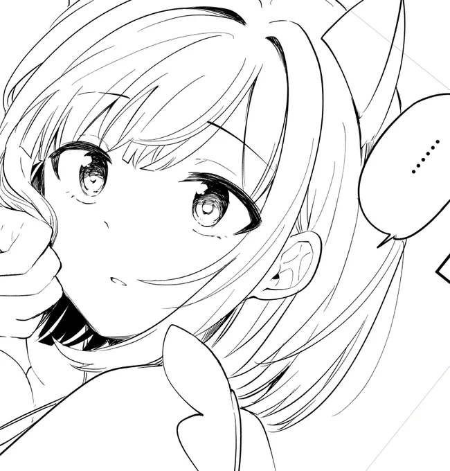 ネーム終わってないのにまたペン入れやってるニャンねえ 