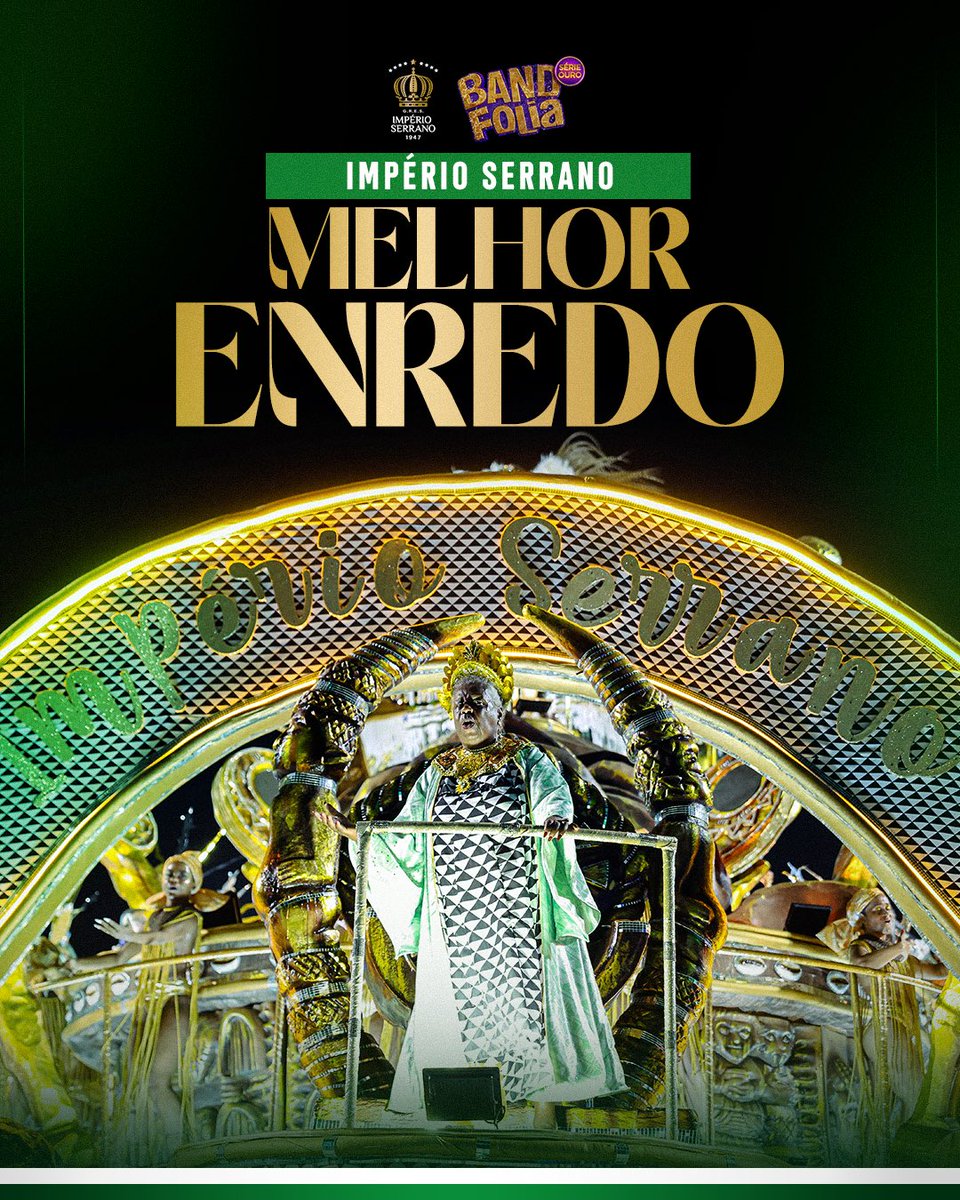 Império Serrano tweet media