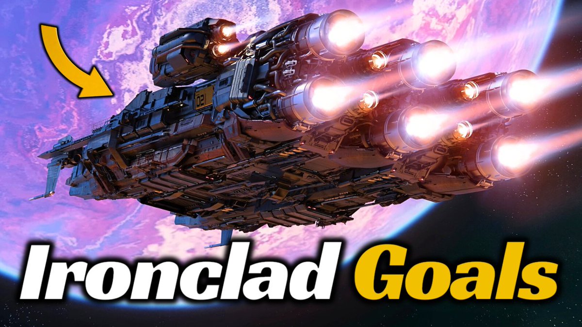 Drake Ironclad Goals for 2026
- Using an RSI Polaris as an Industrial Mothership
WATCH HERE: youtu.be/sTcqWiKEVws?si…
<a href="/RobertsSpaceInd/">Star Citizen</a> <a href="/CloudImperium/">Cloud Imperium Games</a> <a href="/starcitizenbot/">StarCitizenBot</a>