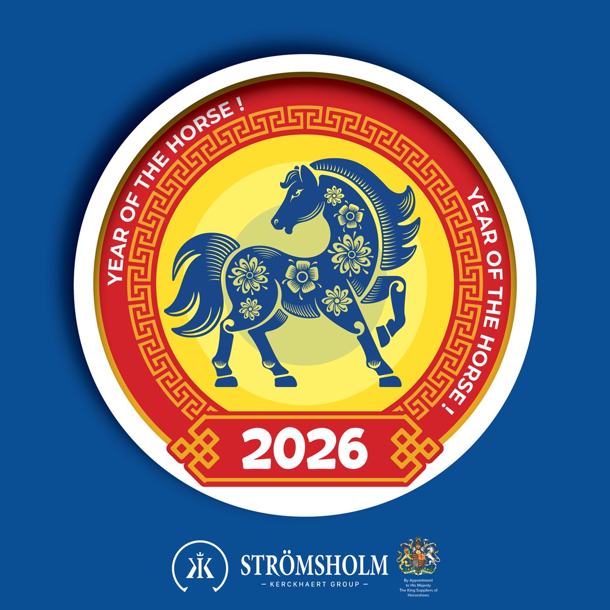 StromsholmLtd's tweet photo. 🎉🐴 It's here! The Year of the Horse! 𝗛𝗮𝗽𝗽𝘆 𝗖𝗵𝗶𝗻𝗲𝘀𝗲 𝗡𝗲𝘄 𝗬𝗲𝗮𝗿 𝗮𝗻𝗱 𝘄𝗲𝗹𝗰𝗼𝗺𝗲 𝘁𝗼 𝘁𝗵𝗲 𝗬𝗲𝗮𝗿 𝗼𝗳 𝘁𝗵𝗲 𝗛𝗼𝗿𝘀𝗲! 🎉🐴

Let's make 2026 unlike any other; a year full of strength, success and incredible 𝗚𝗮𝗺𝗲 𝗖𝗵𝗮𝗻𝗴𝗲𝗿𝘀. 🐴

#Farrier https://t.co/WAR65vSfhQ