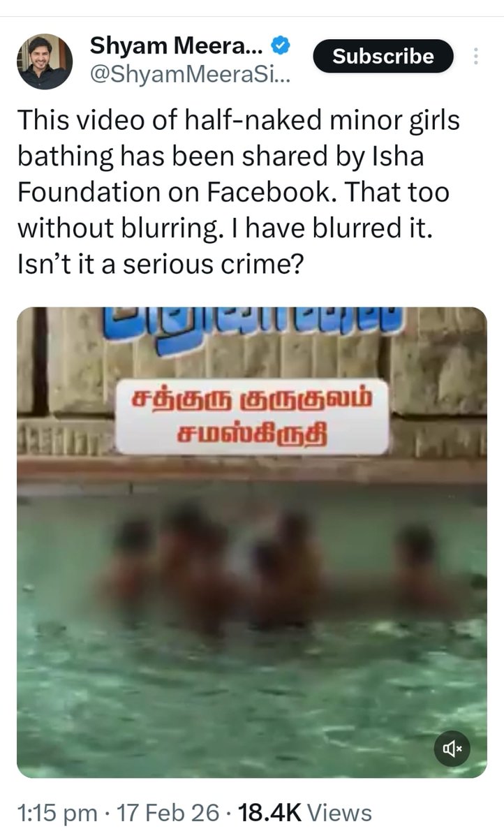 Isha Foundation tweet media