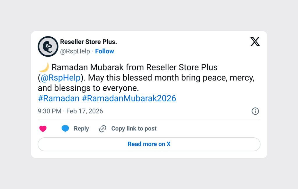 RspReviews's tweet photo. 🌙 Ramadan2026
#RamadanMubarak🌙 https://t.co/5DJy2aDDRp