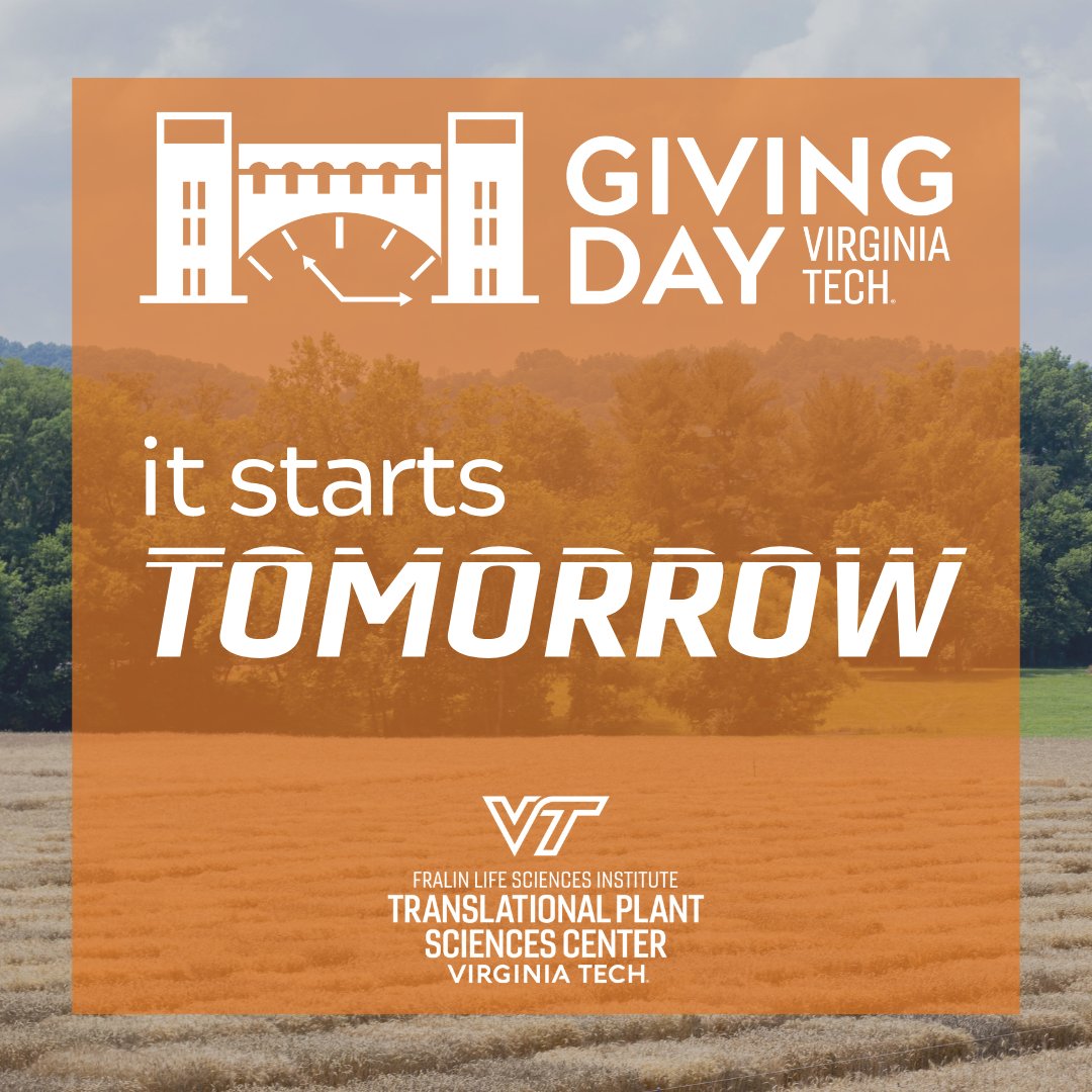 Virginia Tech Translational Plant Sciences Center tweet media