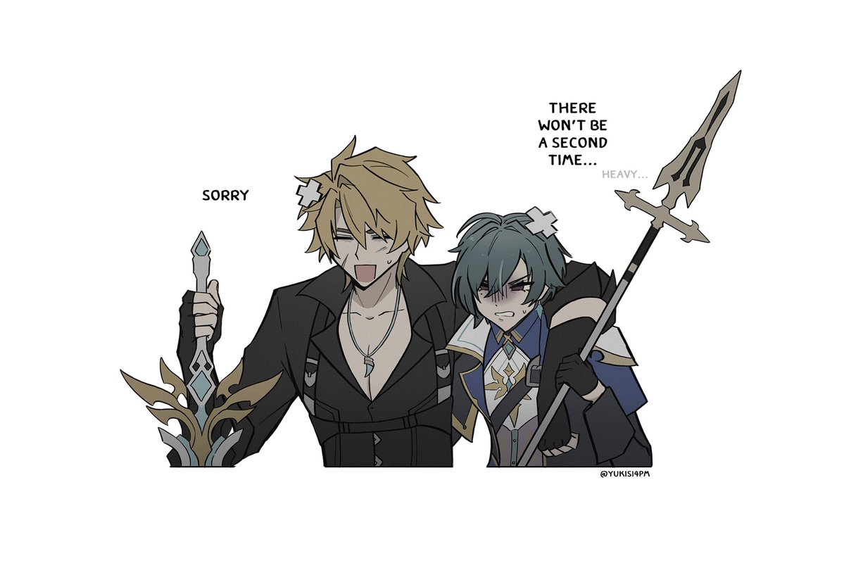 i can smell another duo. BFF ?? #Varka #Lohen