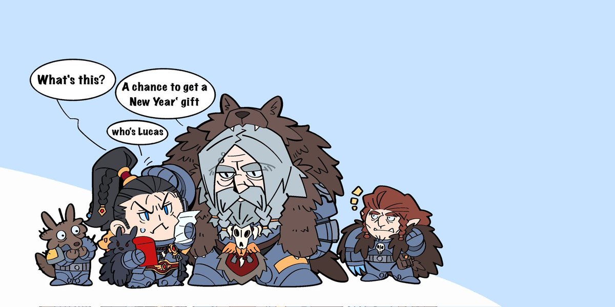 new year`s activities in spacewolf
#Warhammer40k #Spacewolf