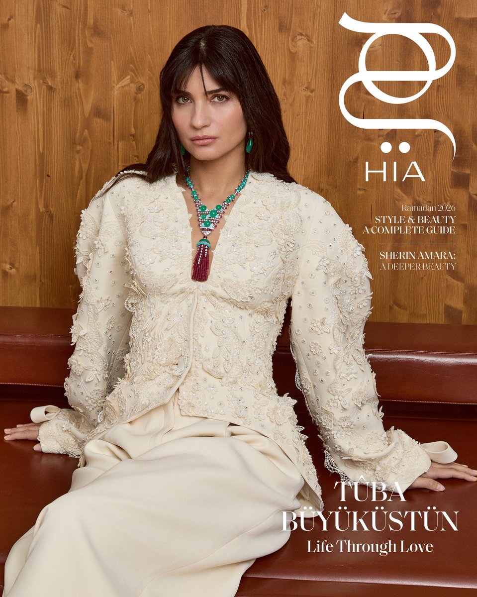 1001Dizi's tweet photo. 📸 #TubaBüyüküstün Hia Magazine Şubat sayısı kapağında. https://t.co/FgwKZdohZ0