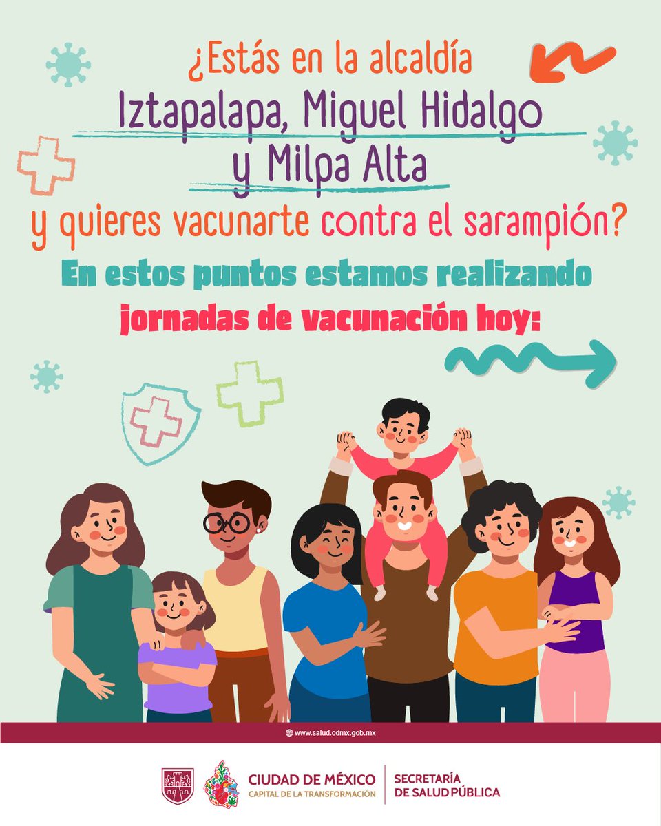Secretaría de Salud Pública de la Ciudad de México tweet media