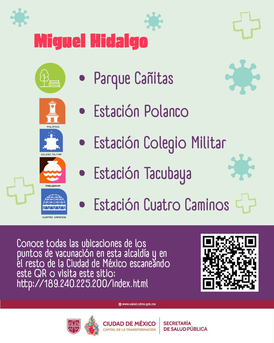 Secretaría de Salud Pública de la Ciudad de México tweet media