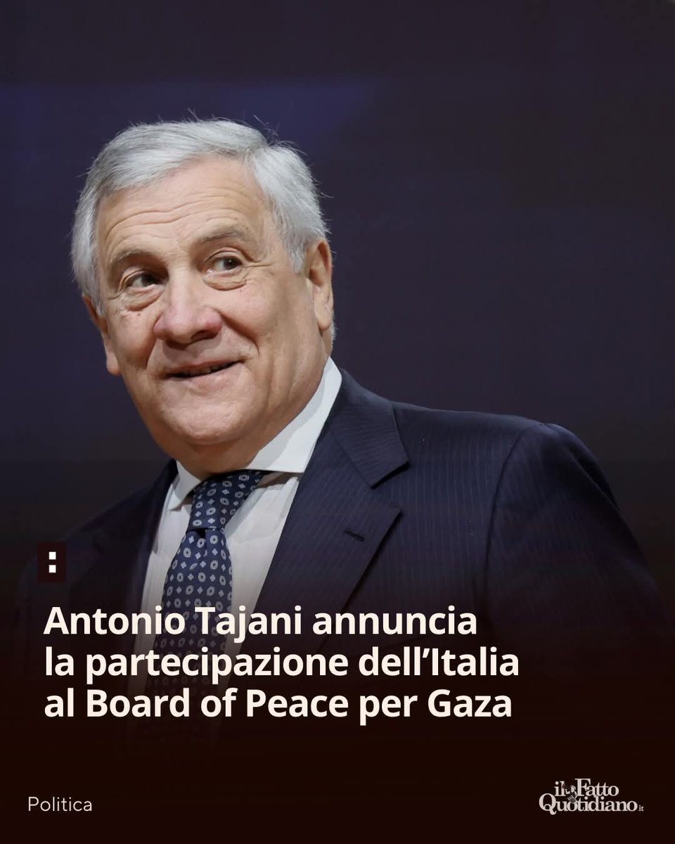 OrNella645587's tweet image. Bypassare il parlamento: ✔️
Sperperare 1 miliardo soldi della comunità: ✔️
Siamo davvero oltre la follia secondo tajani aderiscono al #boardofpeace perché lo dice l'art 11
È falso l'art 11 dice esattamente l'opposto 
Ma i foZZA gioGGIA si rendono conto cosa stanno combinando i🐷?