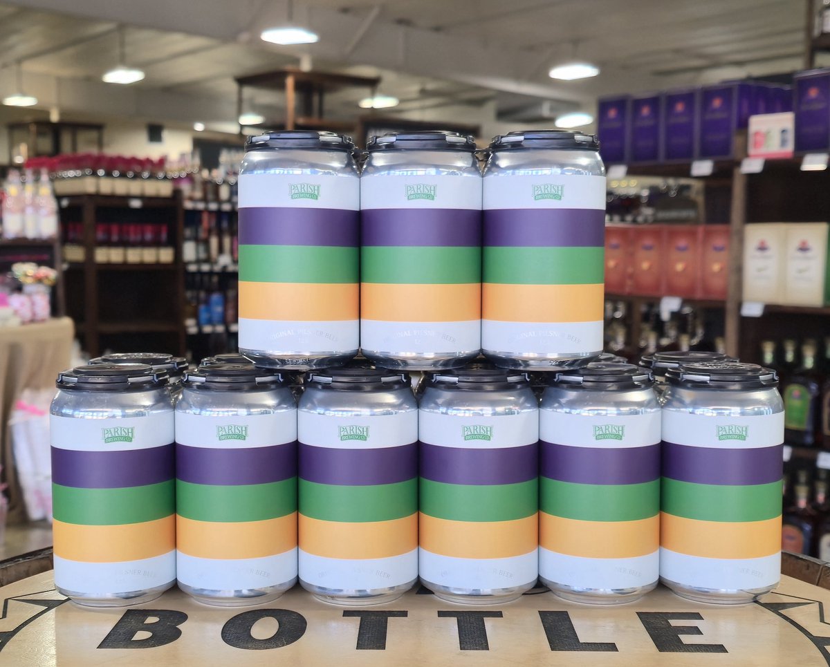 Laissez les bons temps rouler!!!
It's Fat Tuesday! Enjoy a nice cold Orginal Pilsner from <a href="/ParishBrewing/">Parish Brewing Co.</a>
#LAbeer #mardigras #fattuesday #laissezlesbonstempsrouler #pilsner