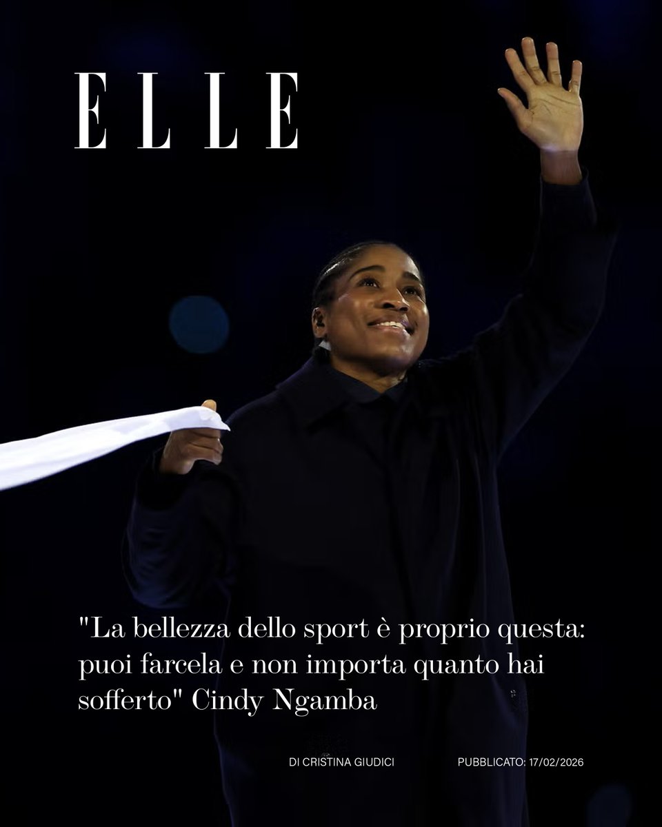 Interessante articolo di Cristina Giudici su ELLE , l'intervista a Cindy Ngamba, pugile camerunense esule in Gran Bretagna portabandiera e ambasciatrice di pace alle Olimpiadi Invernali Milano Cortina. 
Link all'articolo completo: elle.com/.../intervista…