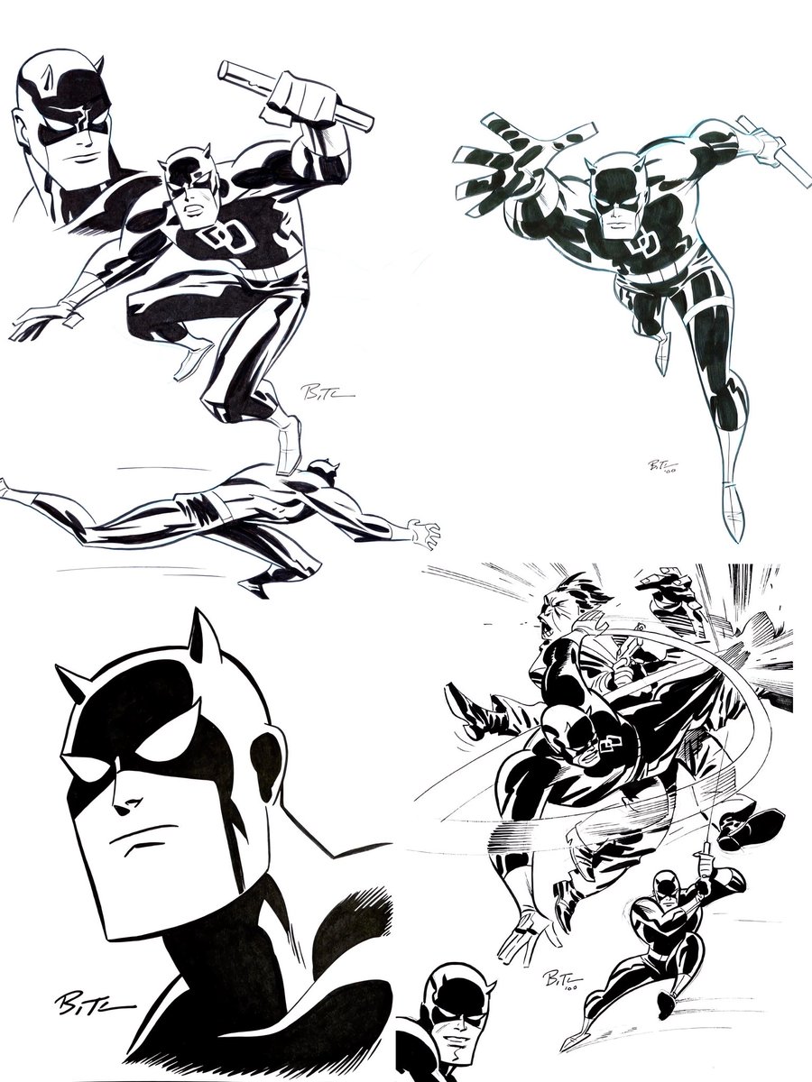 Daredevil by Bruce Timm