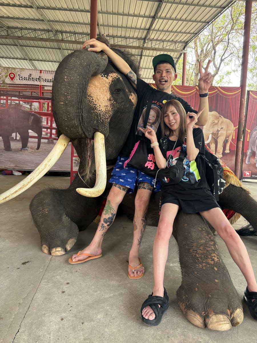 俺の海外と言えばいつも刑務所。
Liveで日本でちょくちょく回るが。
こんな俺が娑婆にでて今年で10年。
ワンルームの家から今の暮らしは
みんなの支えと馬鹿にされても一緒に笑ってくれた。
兄弟👬達。
初めての海外は🇹🇭。
嫁も初
まぁ天然。
馬鹿と天然ですが皆さん。
よろしくです。
ハネムーン完