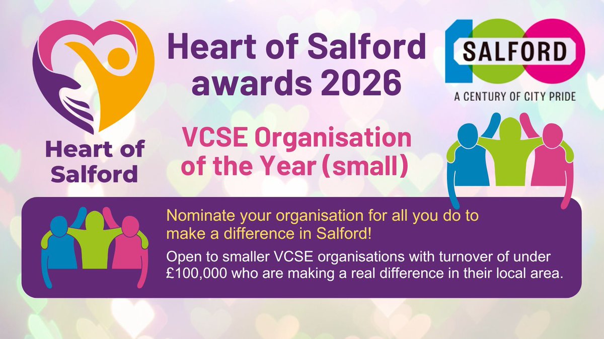 Salford CVS tweet media