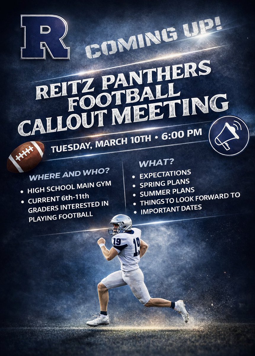 Reitz Football tweet media