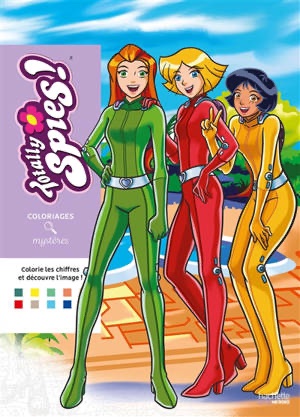 The front cover of the upcoming Totally Spies! adult coloring book from Hachette Heroes, which releases on March 18th in France.

This is the best quality image i could find at the moment. Hopefully we get a better look at some the content closer to the release.