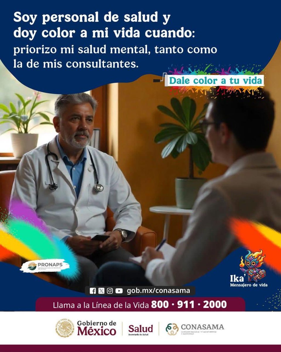 CecaGro's tweet photo. Cuidar tu salud mental como médico es un acto de responsabilidad personal y profesional, Cuando reconoces tus emociones, estableces límites saludables, atendiendo tu propio bienestar y puedes brindar una atención empática, ética y de calidad a tus pacientes. https://t.co/QPVxajqW3S