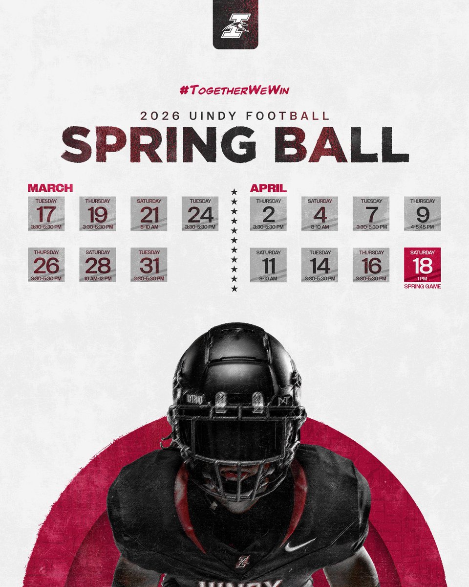 UIndy Football tweet media