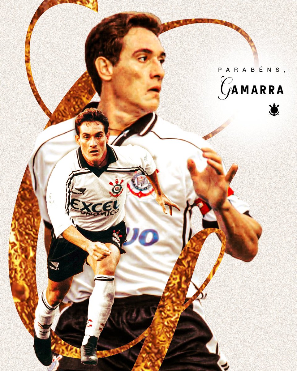 Feliz aniversário, Gamarra! 🥳🎉🇵🇾

O ex-zagueiro, campeão brasileiro (98) e paulista (99) pelo Timão, está completando mais um ano de vida hoje! 👏🏽

Nossos parabéns paraguaio que disputou 8️⃣0️⃣ jogos com o manto alvinegro! 🏴🏳️

#ParabénsGamarra
#VaiCorinthians