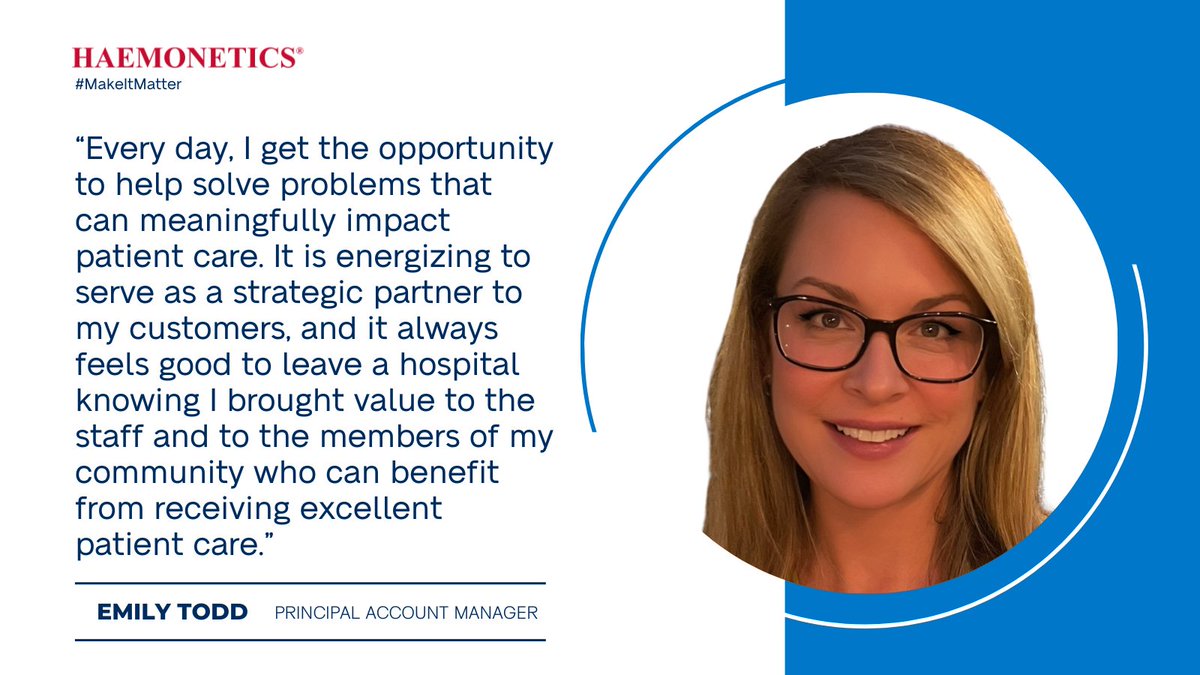 Haemonetics Corp tweet media