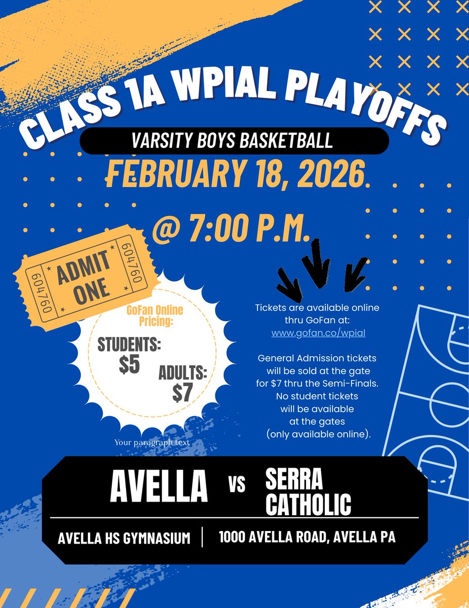 Avella Area School District tweet media