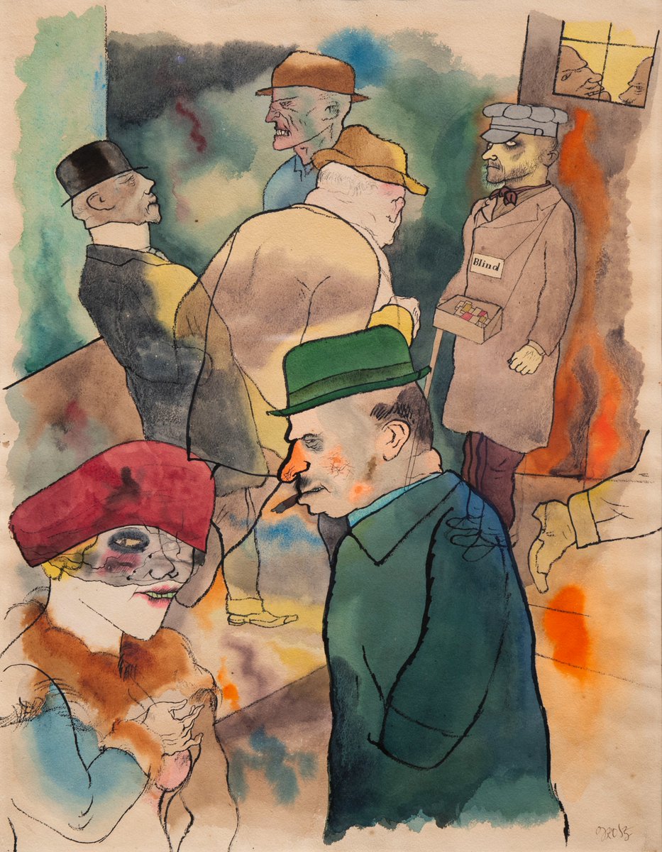 ジョージ・グロス（George Grosz）の絵画に時代や人間が似てくるって