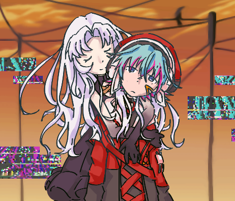 avi2_input's tweet image. This world is at "Dusk", it matches with us so well  #dothack #hackzero #ドットハック