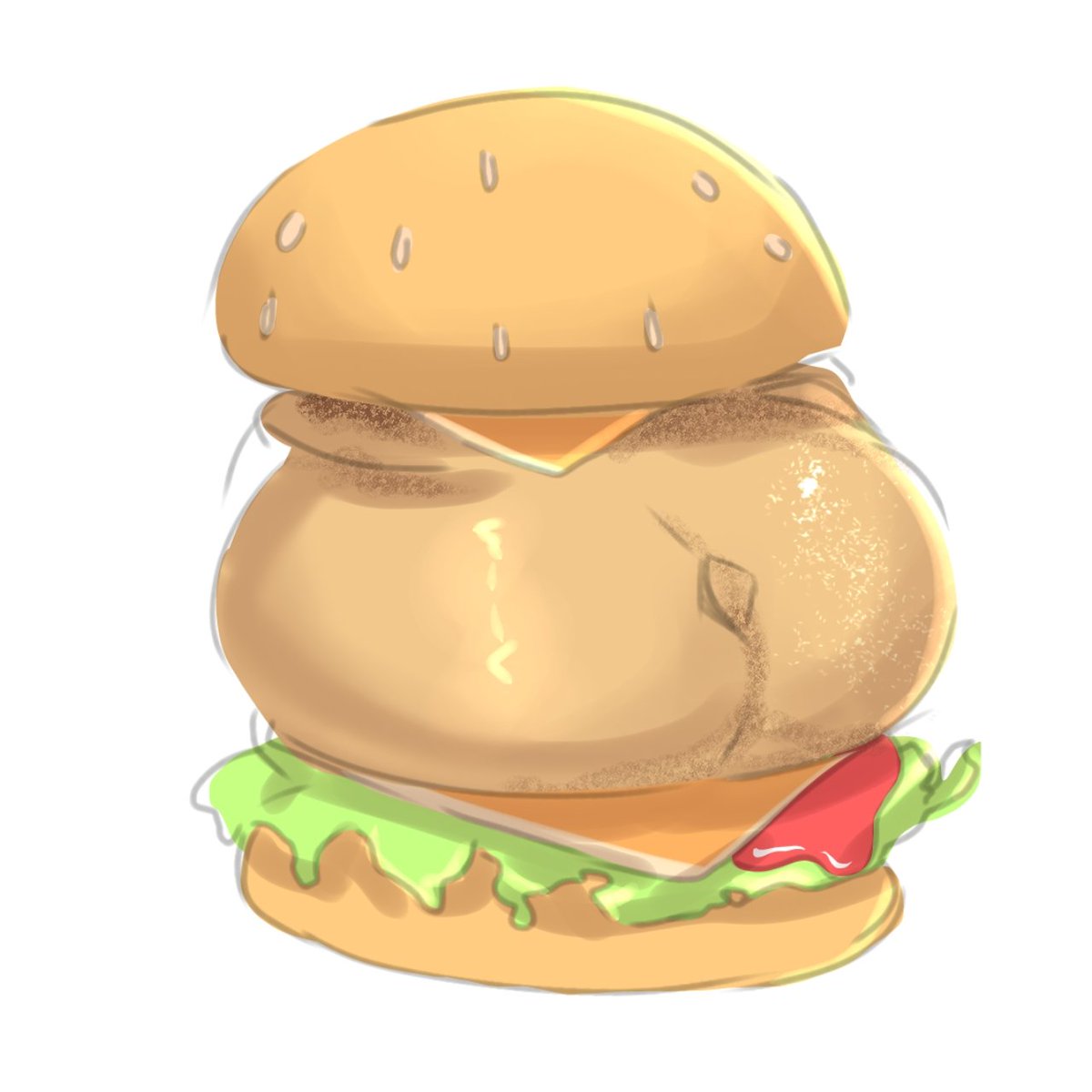 Pregnant burger