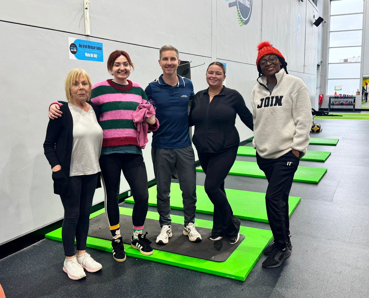 MaterPhysio's tweet image. More happy customers today finishing our 6 week Back Class program alongside Dublin City Council Sports &amp;amp; Fitness Gym in Ballymun. Most participants have never been in a gym before &amp;amp; after 6 weeks, are happy &amp;amp; confident to continue independently. #backpain #exercise #confident