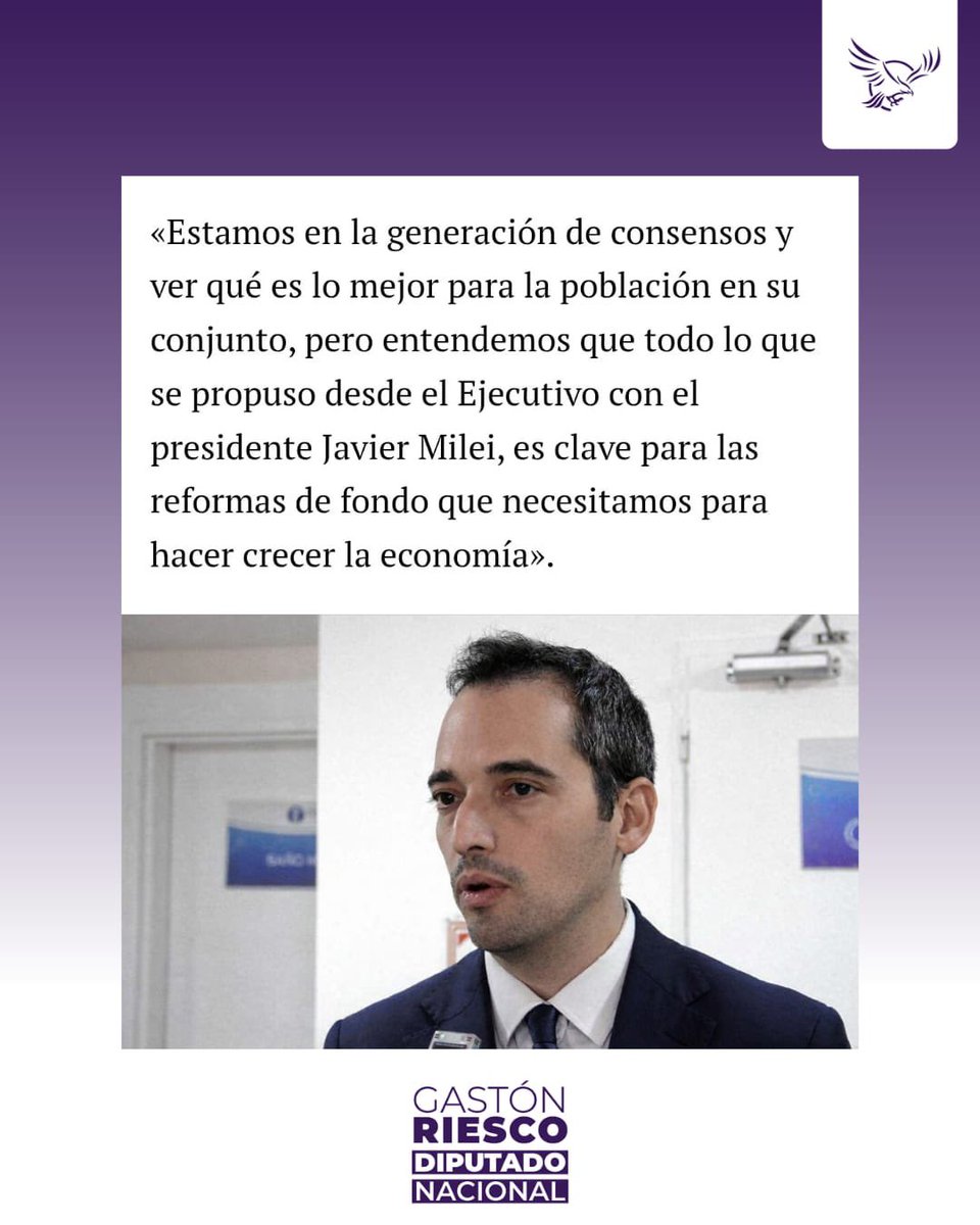La ley penal juvenil y la reforma laboral son parte de un cambio profundo para ordenar la Argentina. 
Las reformas impulsadas por el presidente <a href="/JMilei/">Javier Milei</a> apuntan a algo concreto: previsibilidad, crecimiento y más oportunidades para quienes producen y generan trabajo. 📈

#VLLC 🇦🇷