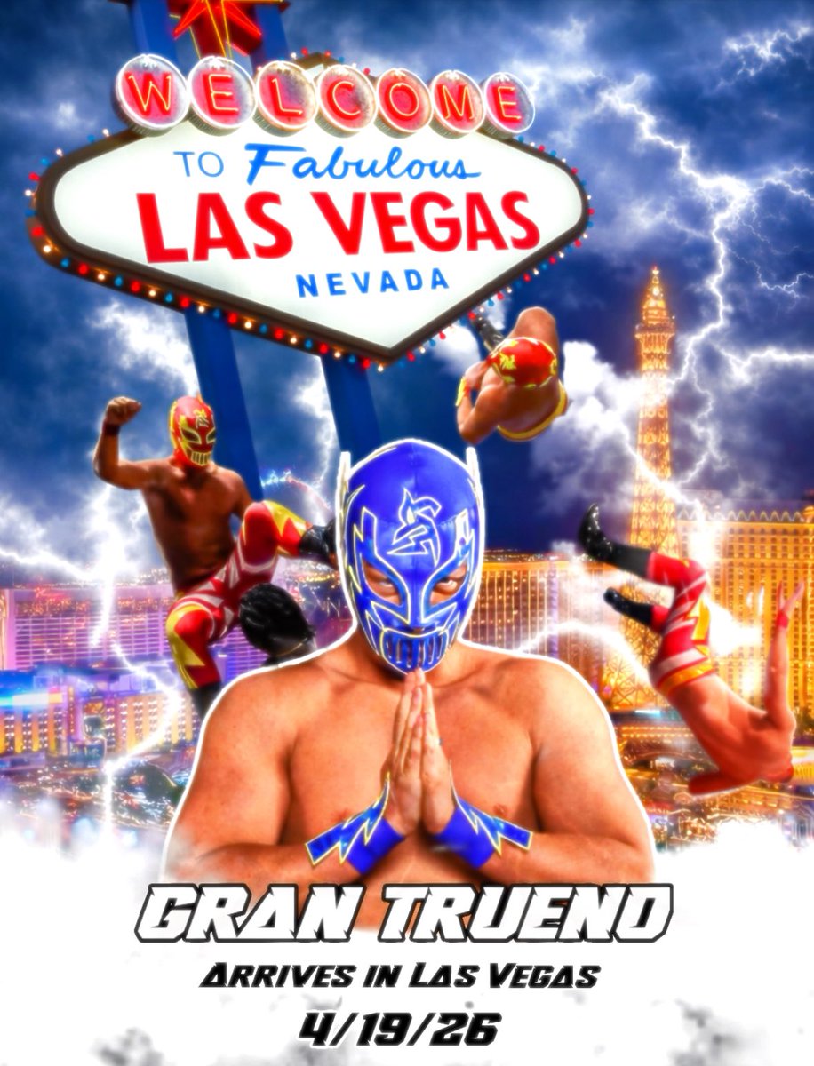 I WILL BE IN LAS VEGAS FOR MANIA WEEK!!! 

I already have 1 booking and I’m accepting more! Let’s work together!!!

#SummonTheStorm ⚡️⚡️⚡️