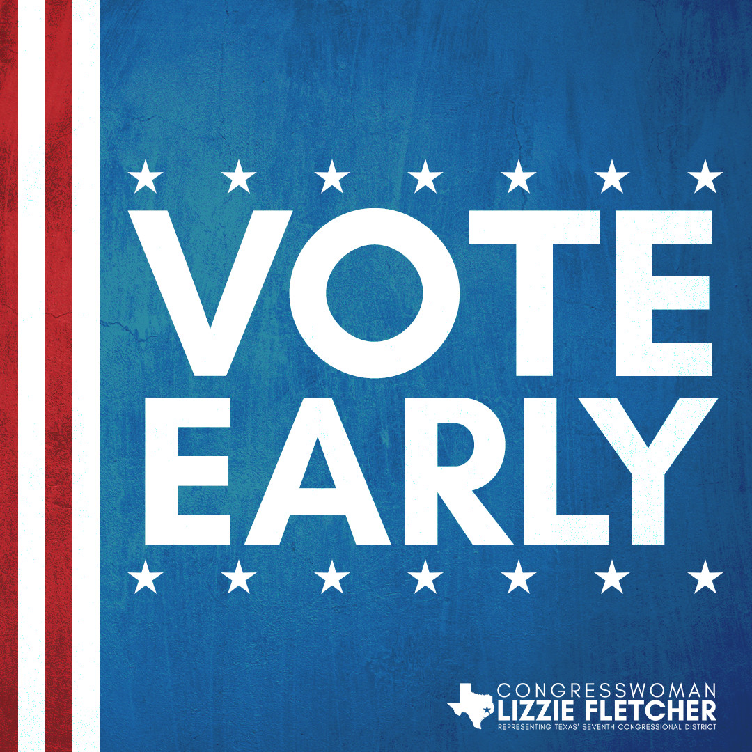 RepFletcher's tweet image. Early voting for this year's primary elections begins across Texas today. Learn more and be ready to vote with information from #TX07 counties at:

Harris County: harrisvotes.com

Fort Bend County: fortbendcountytx.gov/government/dep…