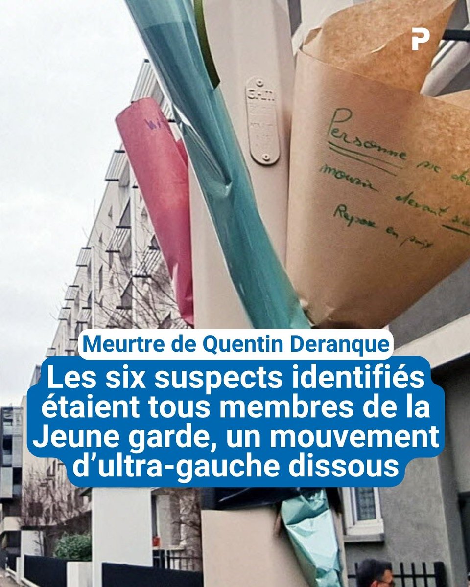 🔴 Info Le Progrès. Cinq hommes et une femme, soupçonnés d’avoir frappé à mort #Quentin Deranque, ont été identifiés par les enquêteurs. #Lyon 
Notre article 👉c.leprogres.fr/faits-divers-j…