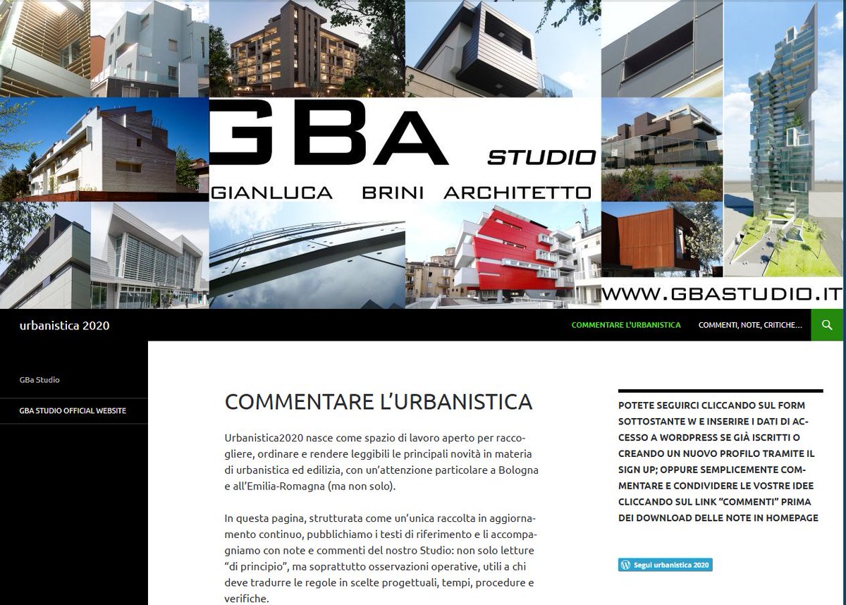 Riparte Urbanistica2020: appunti operativi + testi ufficiali su PUG Bologna e Regolamento Edilizio. Focus: Variante 2 (feb 2026) e impatti su istruttorie/fattibilità. PDF + elaborati con modifiche + confronto aperto 👇 urbanistica2020.wordpress.com <a href="/GBASTUDIO/">GBA STUDIO s.r.l.</a> 
#urbanistica #Bologna