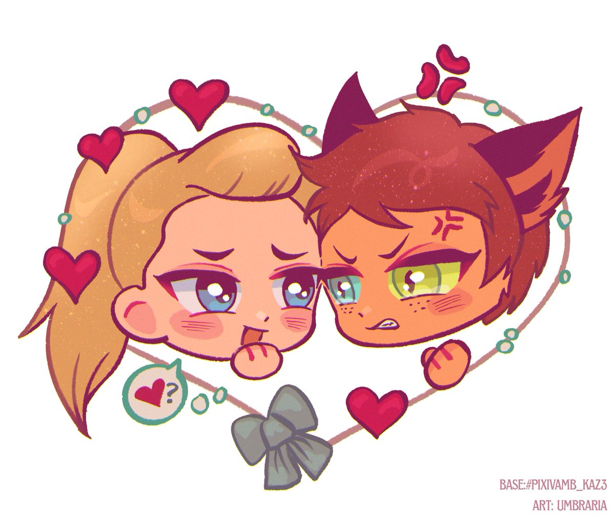 It is not because you like me?
#catradora