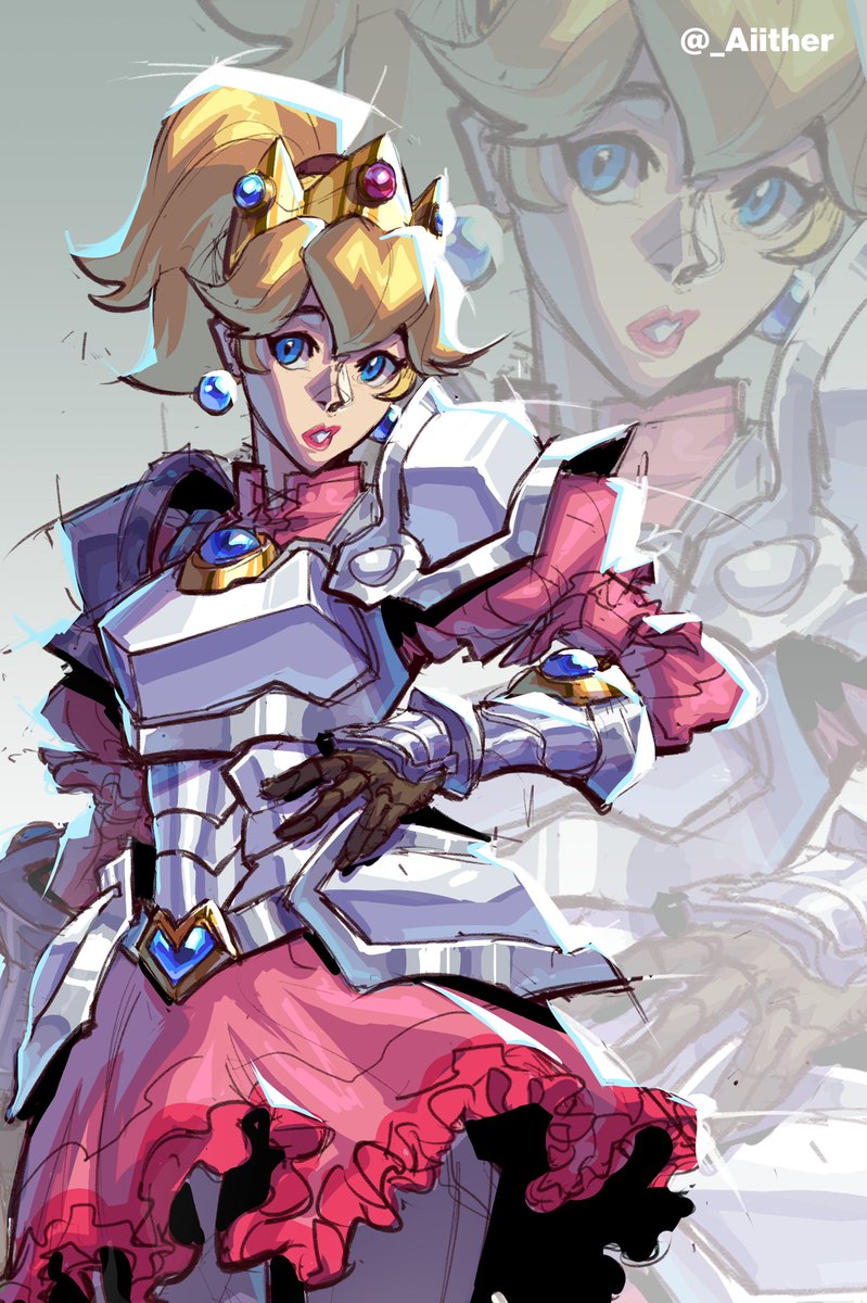 Super Mario Heroines
1- Knight Peach