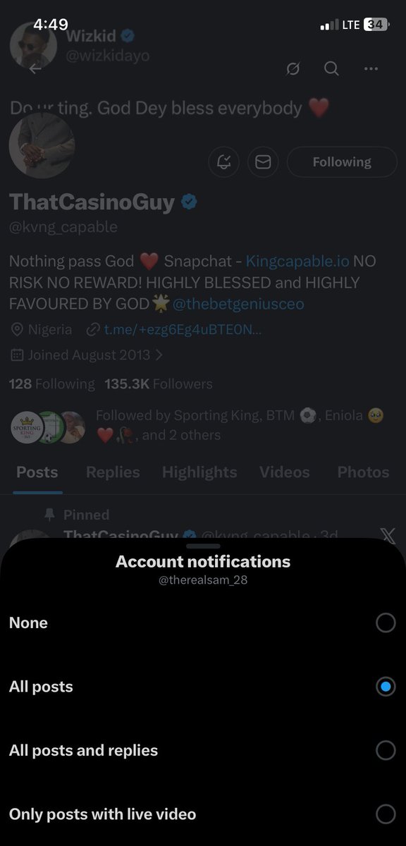 therealsam_28's tweet image. Following you on X with PN on 
Telegram too 
I’ll always engage you I promise. Please kindly have mercy on me I need this money to get foodstuffs 

3115828213 
First bank 
Samuel 

God bless you @kvng_capable 

#NOTHINGPASSGOD