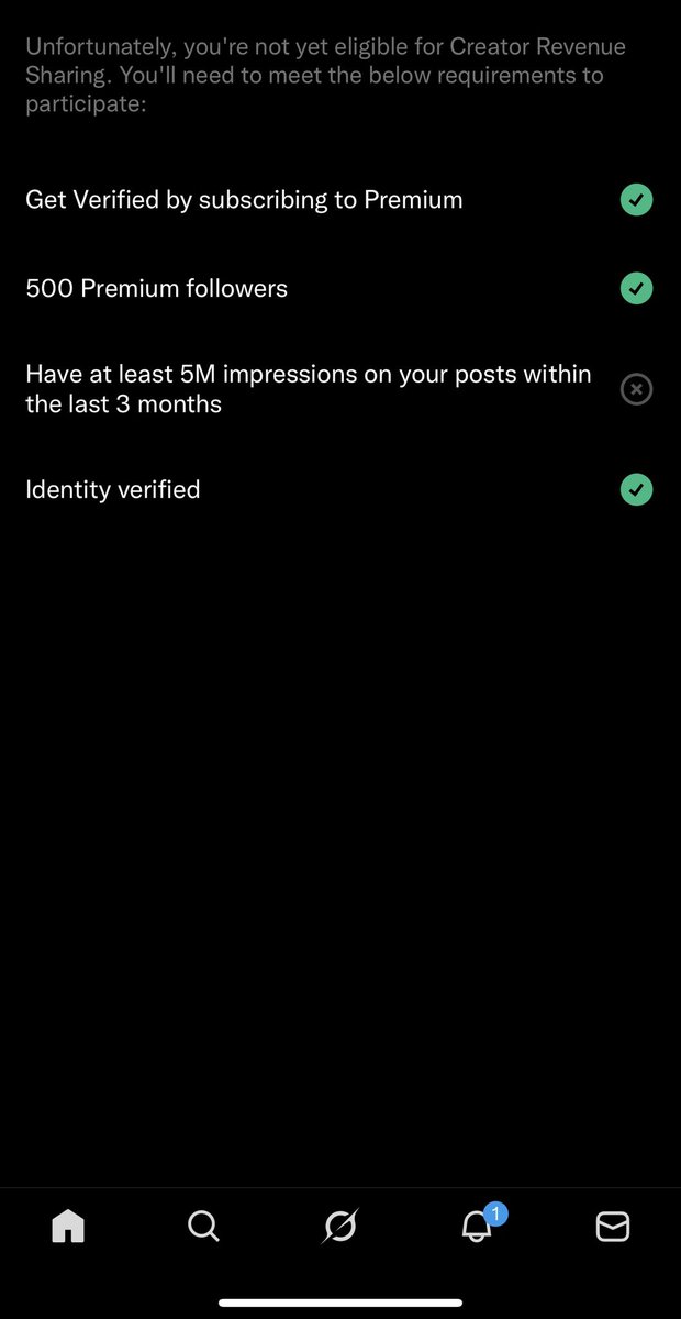 Hey fellas 🥰
Finally, my identity is verified 💃💃

5M impressions is the goal now and I’ll reach it while having fun &amp; enjoying the process.
Let’s continue to engage each other and grow together.🌸
To my lovely mutuals, I dey see una hand work❤️ 🙏🏽
