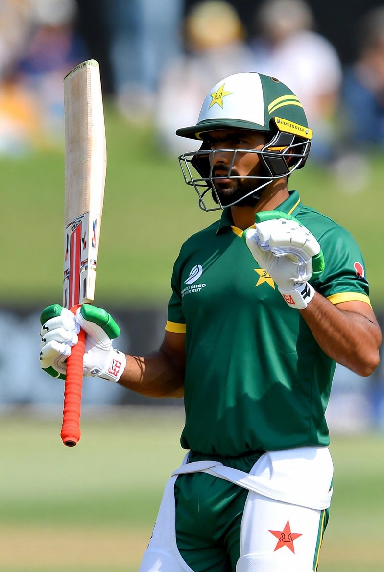 umar2663's tweet image. This image is generated by Grok AI app 

"Babar: 'Consistency'
Fakhar: 'Big match player'
Dono milke: Pakistan ko world cup dilayenge ya dil todenge? 😭😂
Comment your prediction! 👇
#PAKvIND #Cricket"