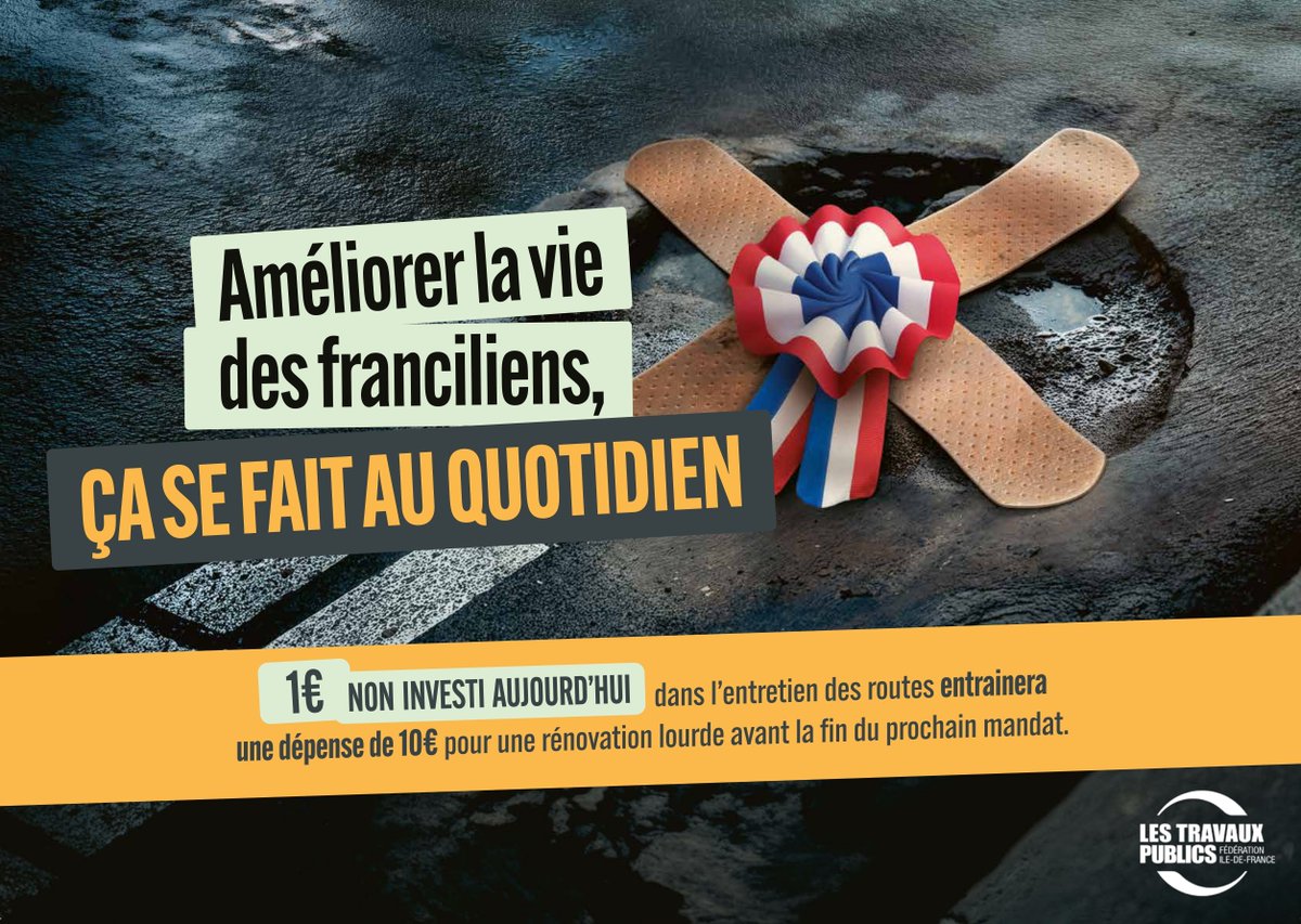 Les entreprises de Travaux Publics franciliennes tweet media