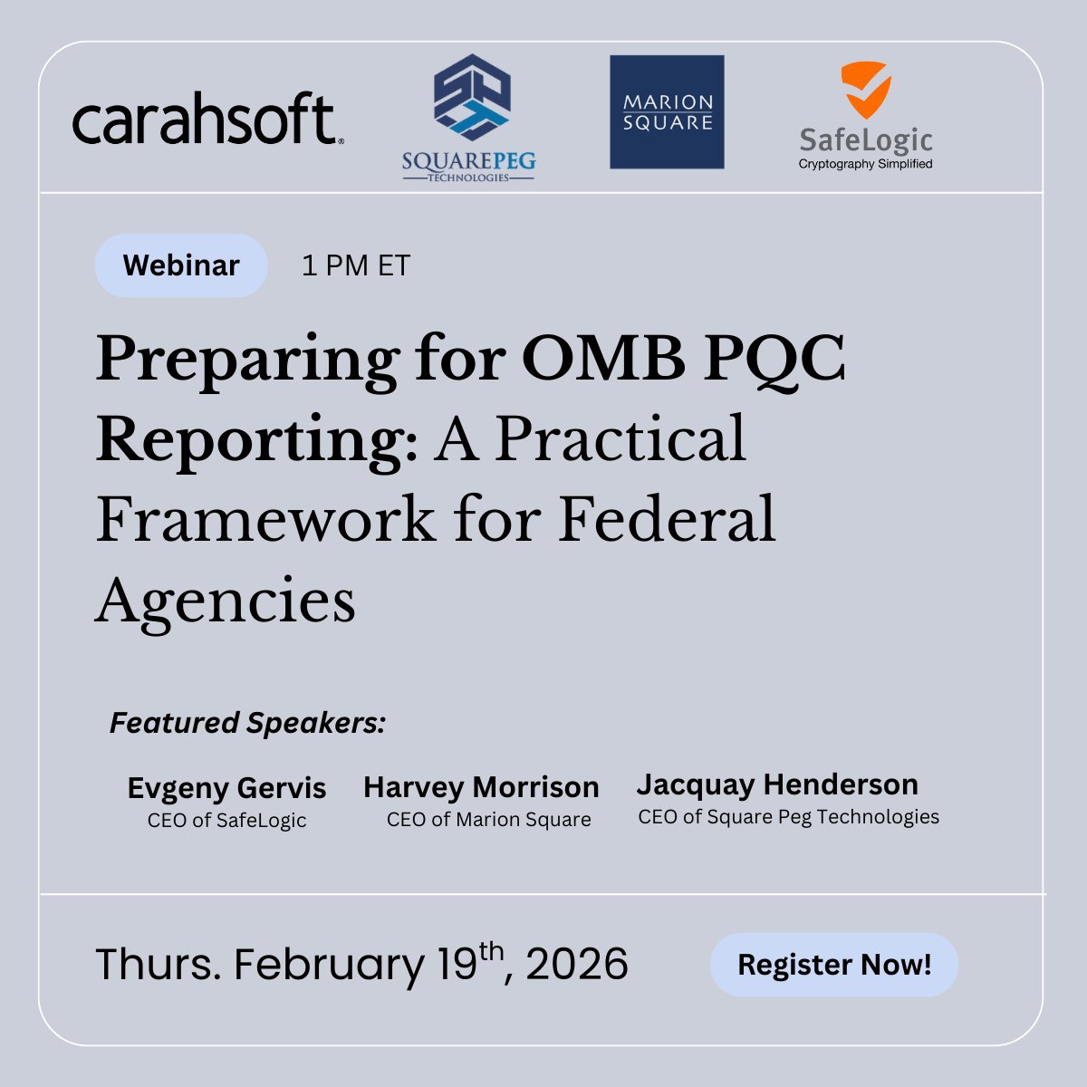 SafeLogic tweet media