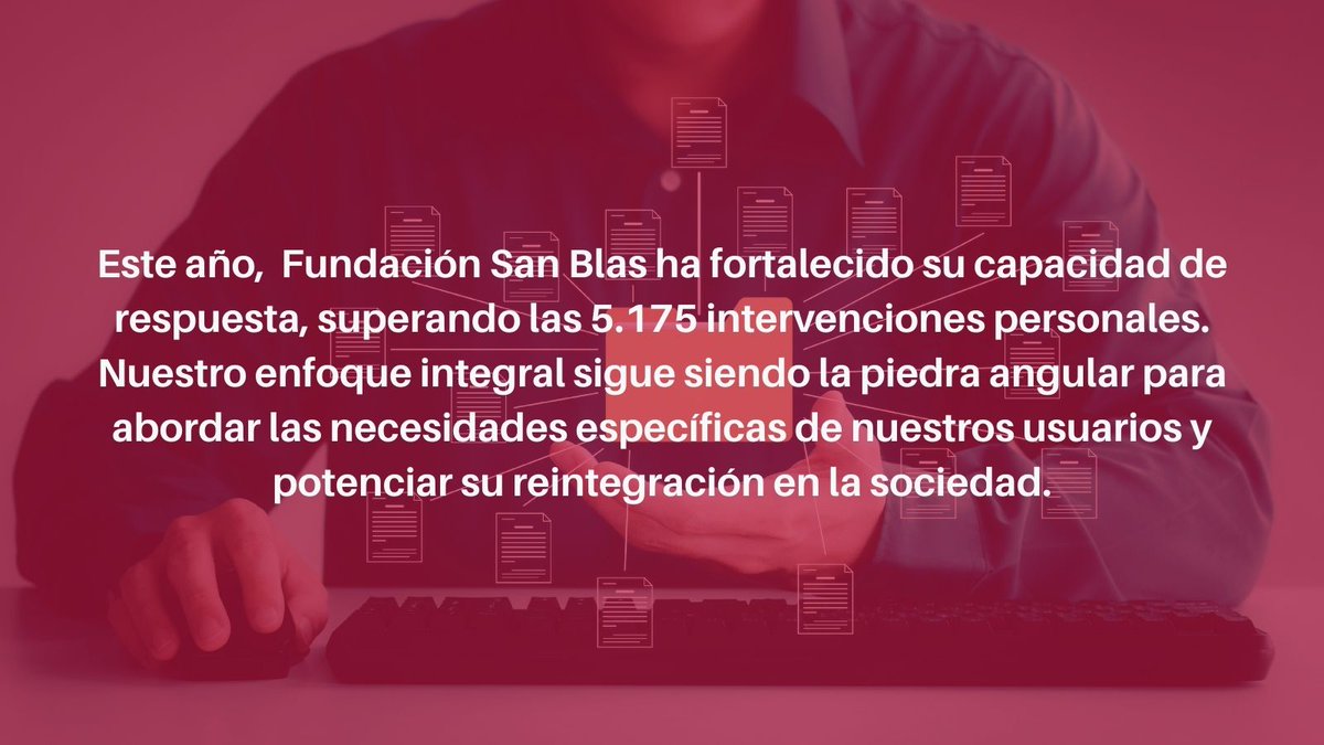 FUNDSANBLASZGZ's tweet photo. Detrás de cada cifra hay una historia de superación. Este año, hemos alcanzado un hito importante: más de 5.175 intervenciones personalizadas.

Desde el apoyo legal hasta el acompañamiento emocional y laboral, nuestro compromiso es firme, que nadie se quede atrás. https://t.co/tvZK5zISLN