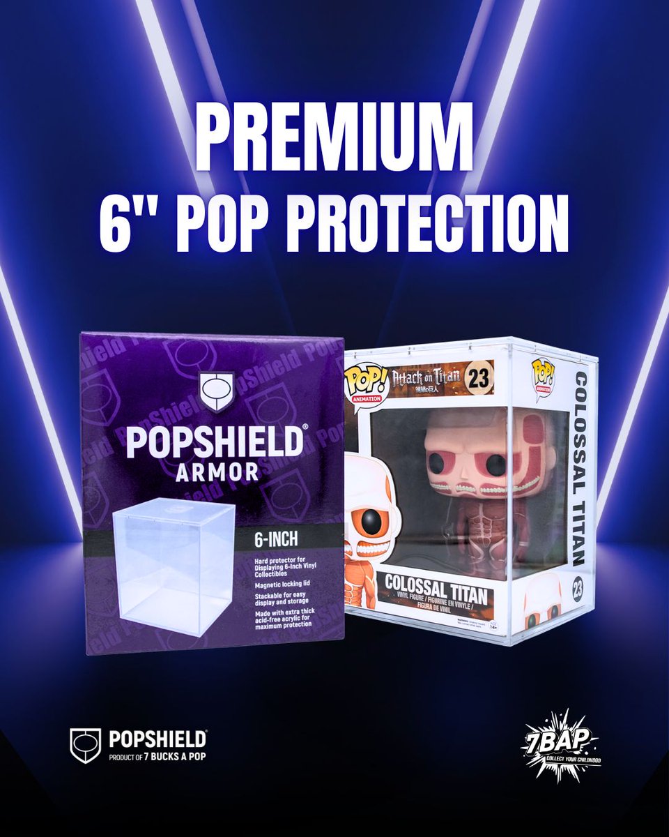 Armor Up Your Collection with PopShield! 🏆 Shop 6
