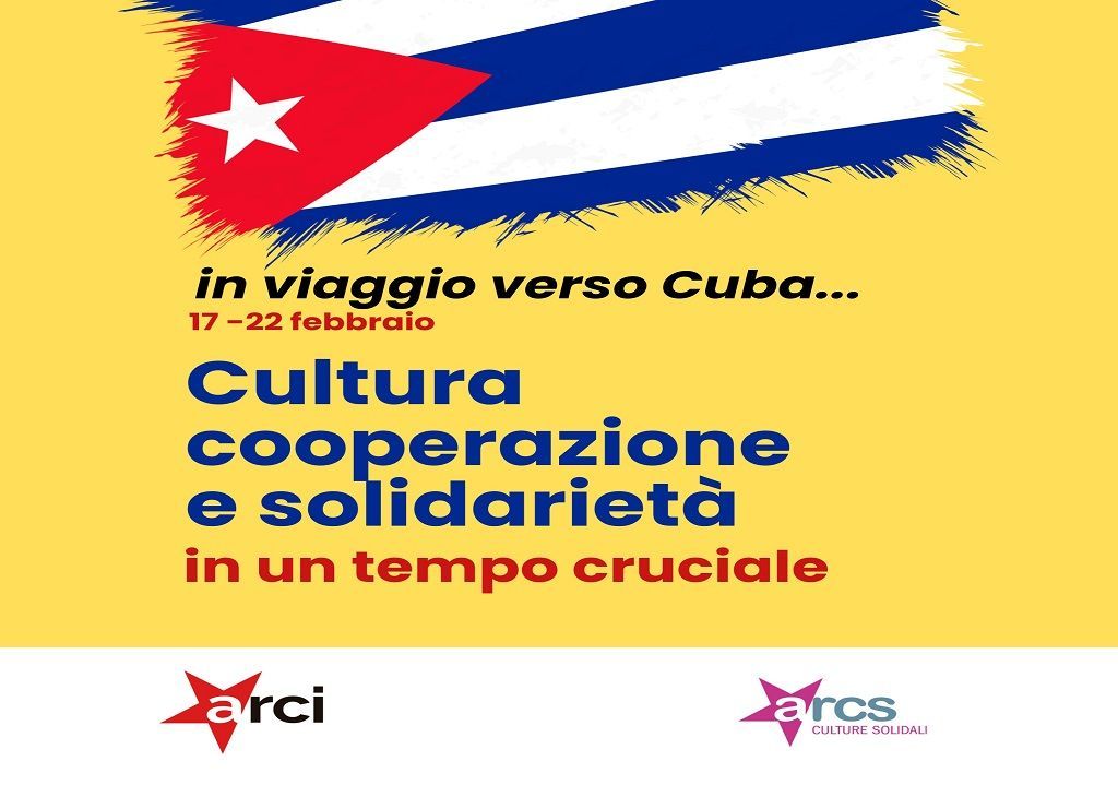 Delegación solidaria cultural y social italiana inicia visita a Cuba
 Roma, Una delegación de integrantes de la Asociación Recreativa y Cultural Italiana (ARCI), y de Promoción Social y Cooperación Social (ACRS) inicia hoy una visita a Cuba, en apoyo
 radiocaribe.icrt.cu/2026/02/17/del…