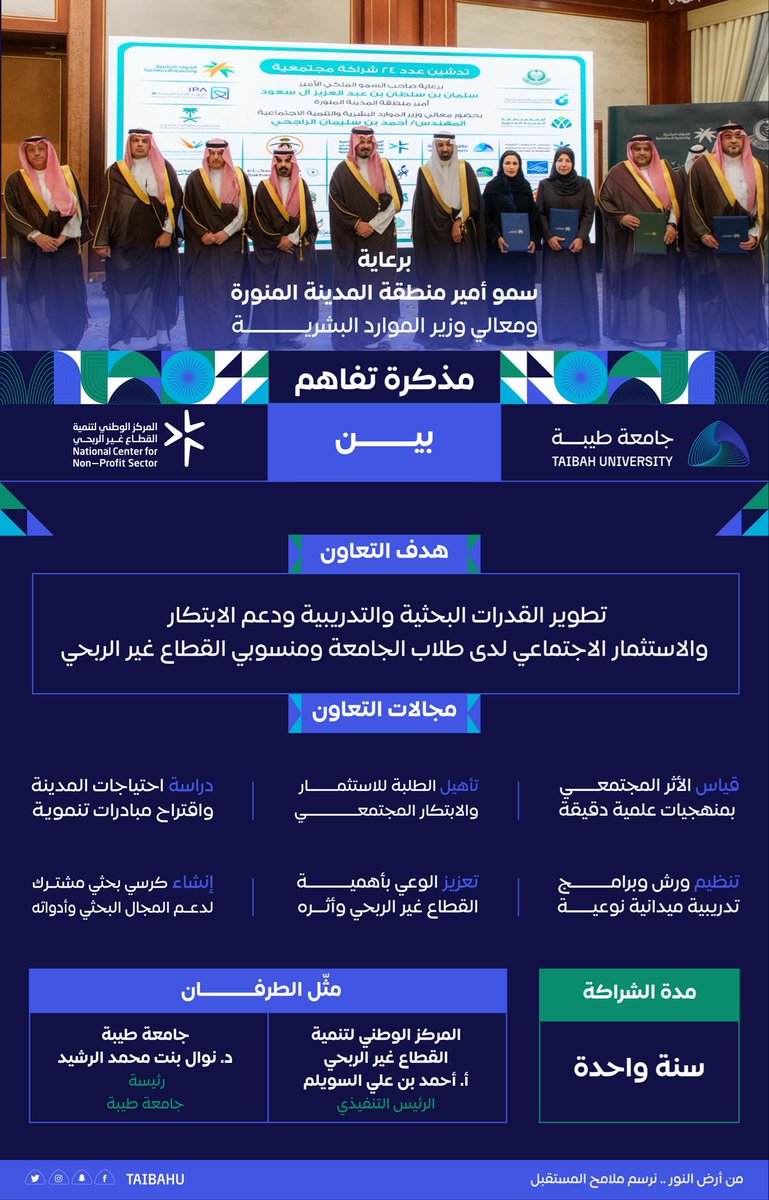 جامعة طيبة Taibah U tweet media
