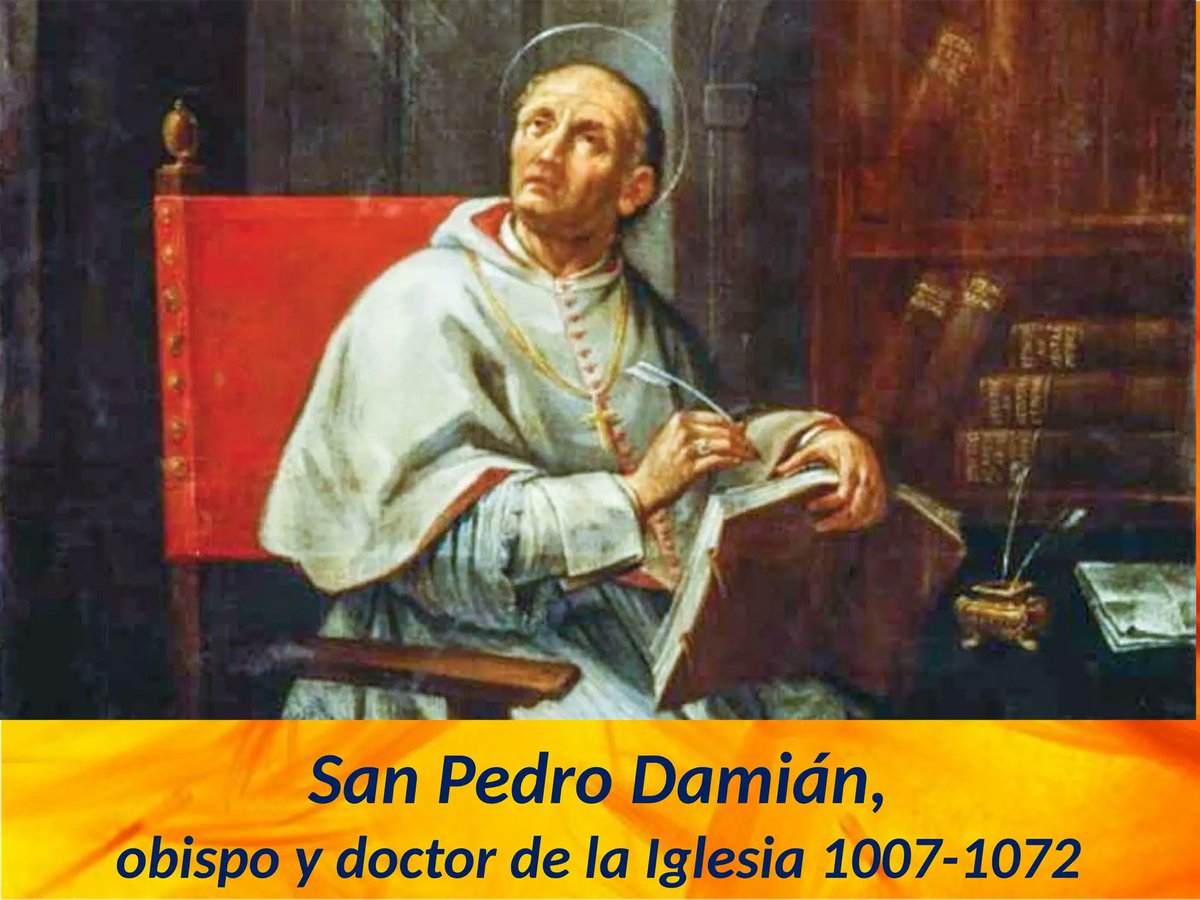 PJavierOR's tweet photo. Hoy, 17 de Febrero, la Iglesia recuerda a San Pedro Damián, obispo y doctor de la Iglesia, autor del famoso "Liber Gomorrhianus" (por Sodoma y "Gomorra")
Aquí dos posts ( de hace más de 9 años) y un vídeo sobre cómo la homosexualidad dentro de la jerarquía eclesiástica ya era un problema hace 1000 años..., buscando la conversión del pecador.
Post 1: https://t.co/3NjwEr5XWw
Post 2: https://t.co/6lPGA3S7DH
Vídeo: https://t.co/OJf18MWv95