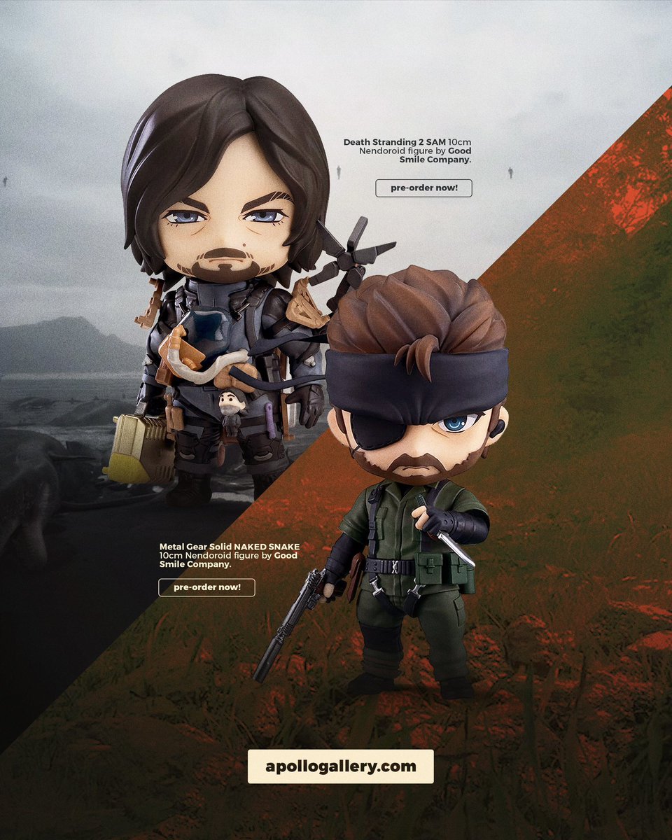 Available for pre-order now via @apollodrops! METAL GEAR SOLID Δ: SNAKE ...